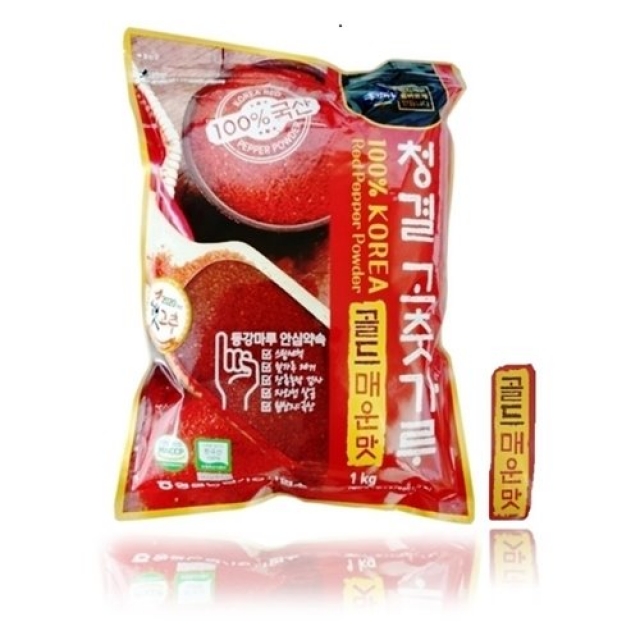 강원더몰,2025년 햇 청결 고추가루 (매운맛) 1kg - 영월 고추가루